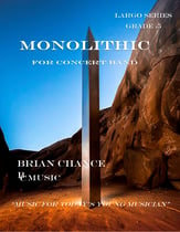 Monolithic Concert Band sheet music cover